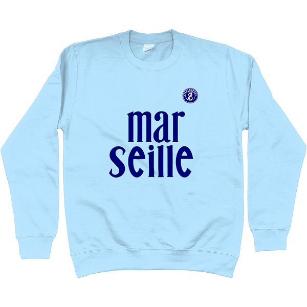 Marseille '78 Sweatshirt in action.