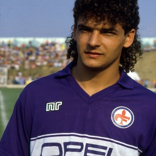 Baggio in action.
